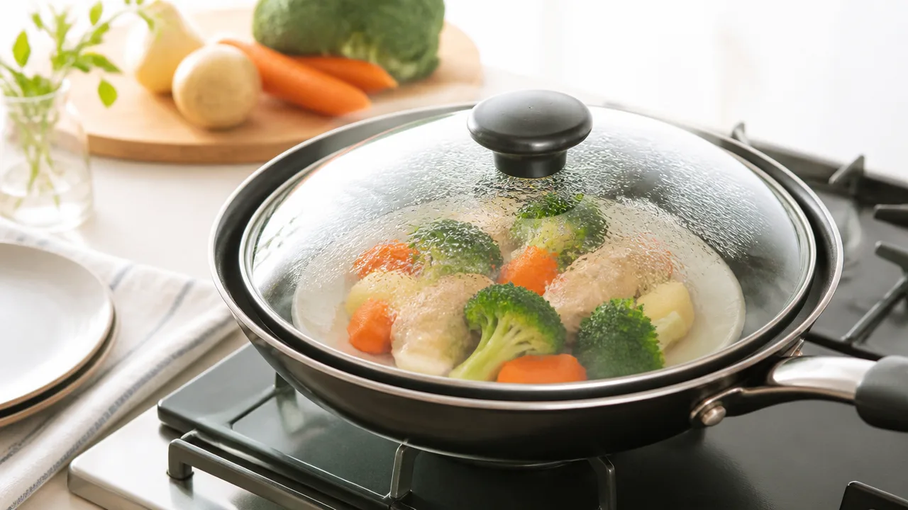 蒸す料理の基本:鍋やフライパンでできる考え方と失敗しにくい手順
